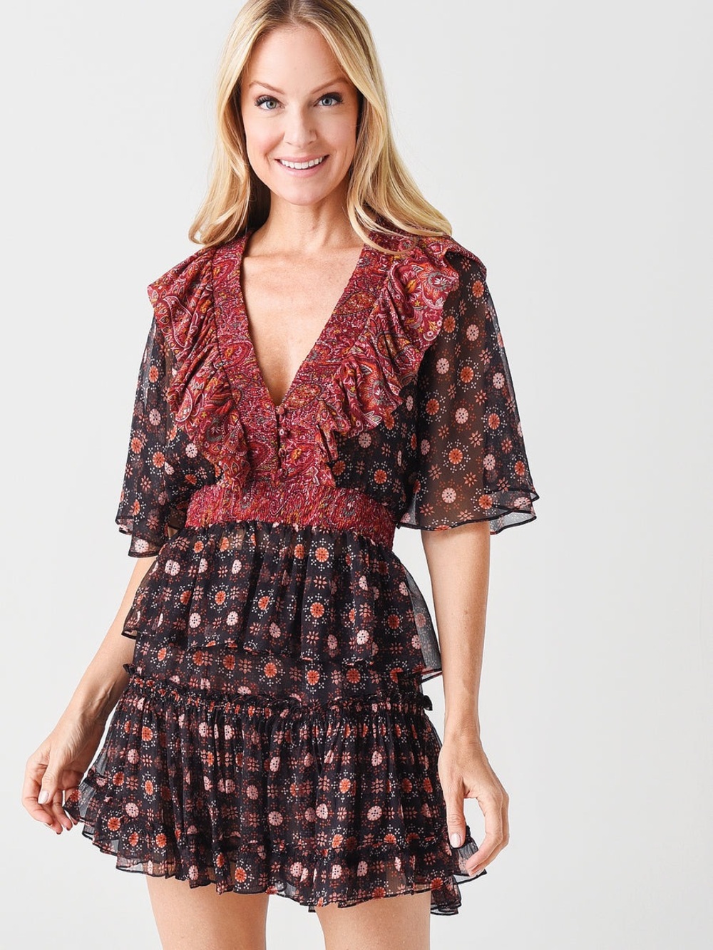 MISA Los Angeles 2 Piece Set Mia Top Marion Skirt Medium NWT - Picture 4 of 17